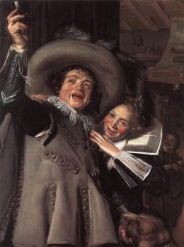 Frans Hals : Jonker Ramp and his Sweetheart